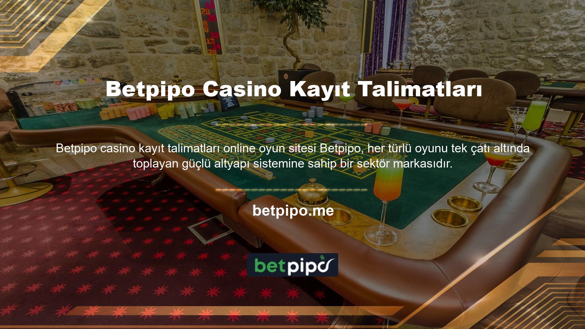 Betpipo giriş adresi güncellendikten sonra, Türk oyuncular yeni giriş adreslerini kullanarak casino oyunlarına erişebilirler
